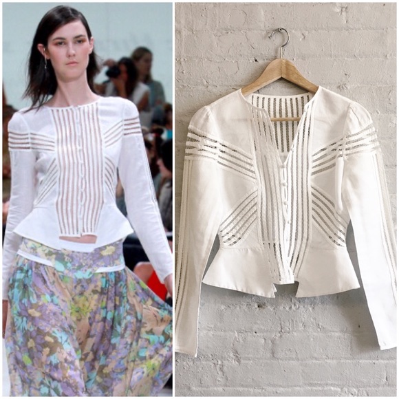 Zimmermann Tops - RARE ZIMMERMANN BLOUSE OFF RUNWAY